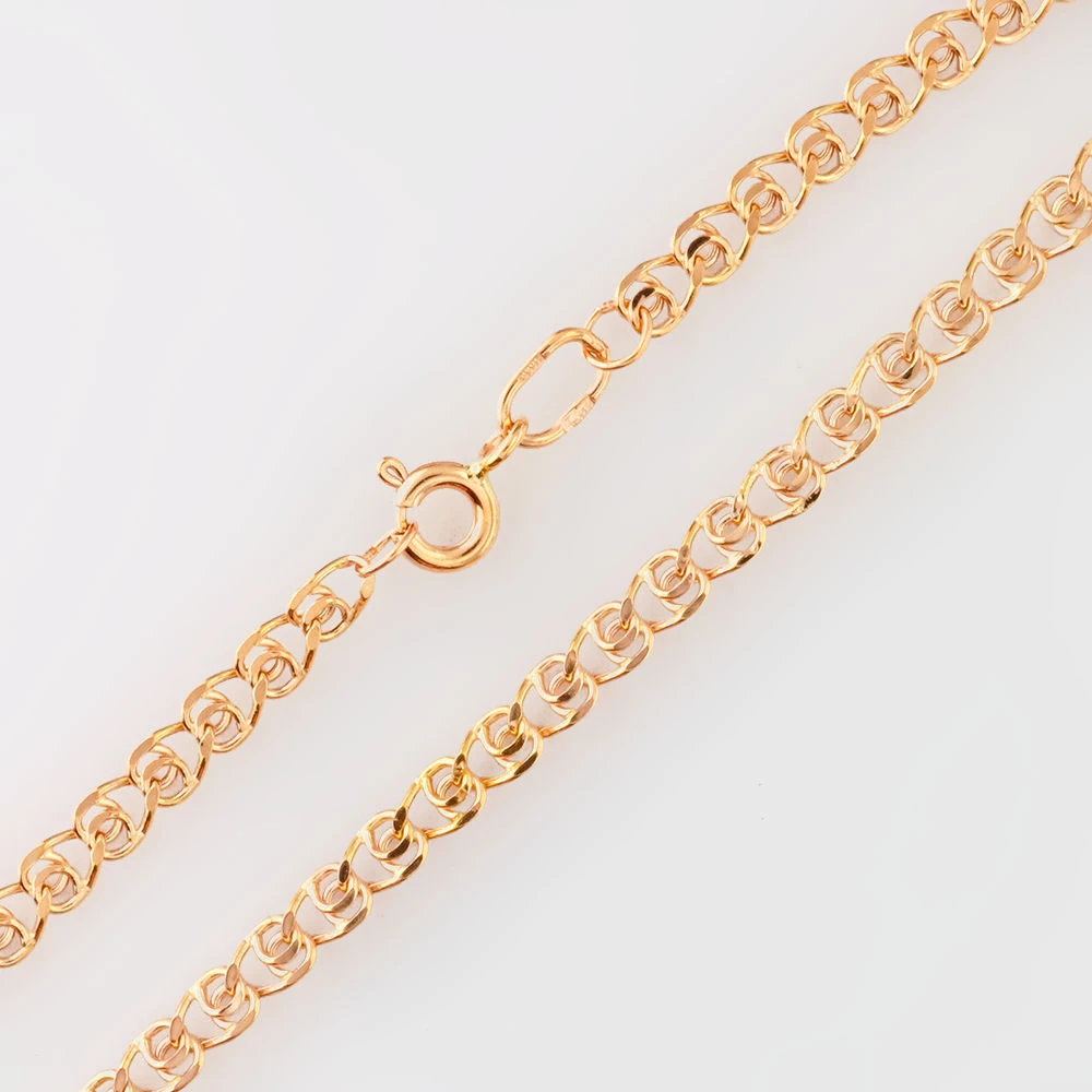 Цепь из красного золота 585 пробы