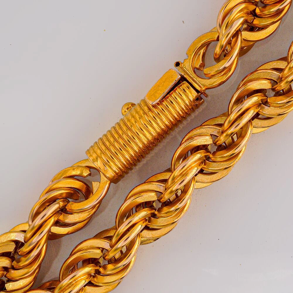 Цепь из желтого золота 585 пробы