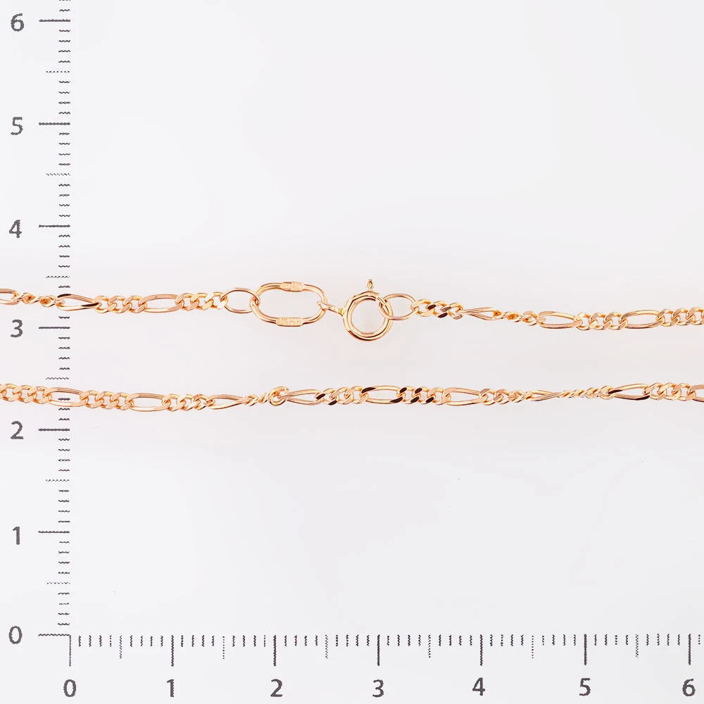 Цепь из красного золота 585 пробы