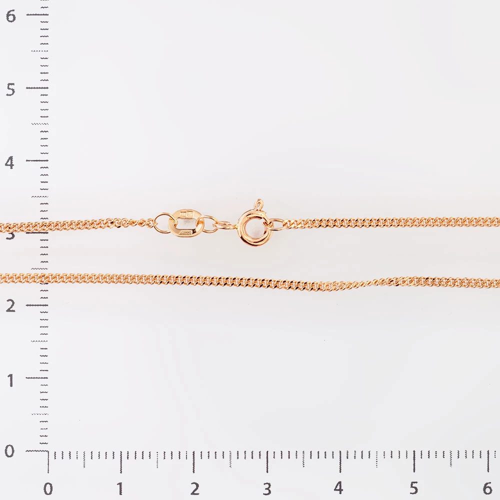 Цепь из красного золота 585 пробы