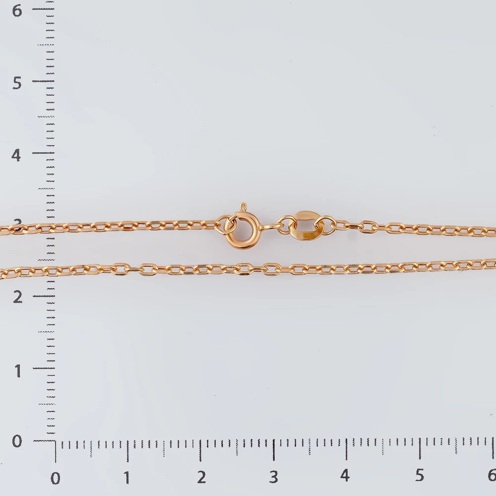 Цепь из красного золота 585 пробы