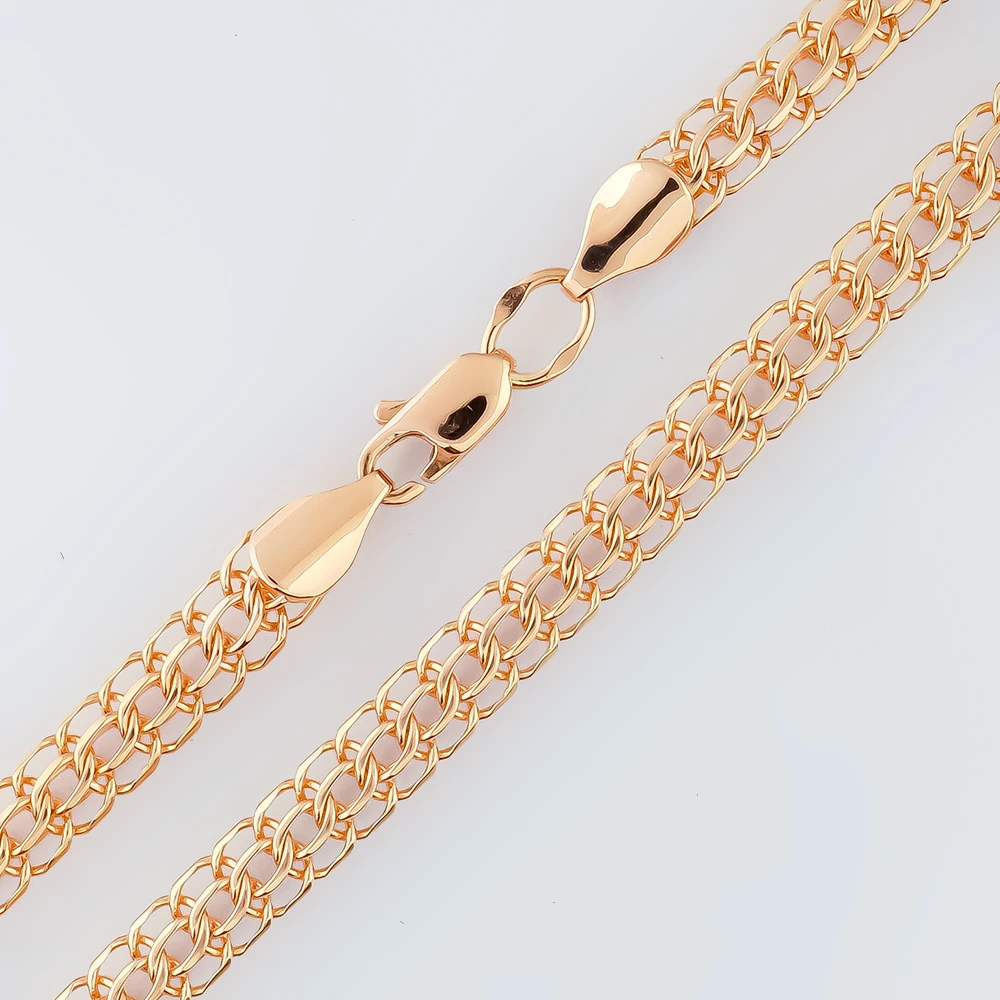 Цепь из красного золота 585 пробы