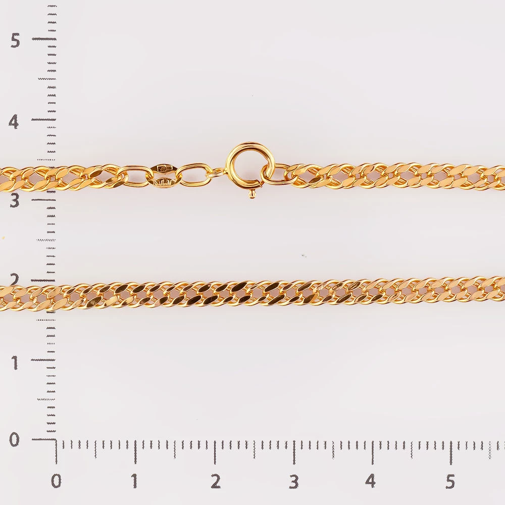 Цепь из красного золота 585 пробы