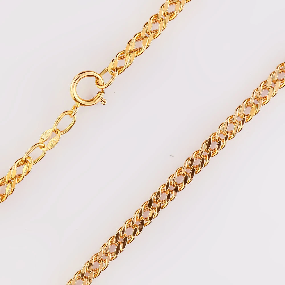 Цепь из красного золота 585 пробы