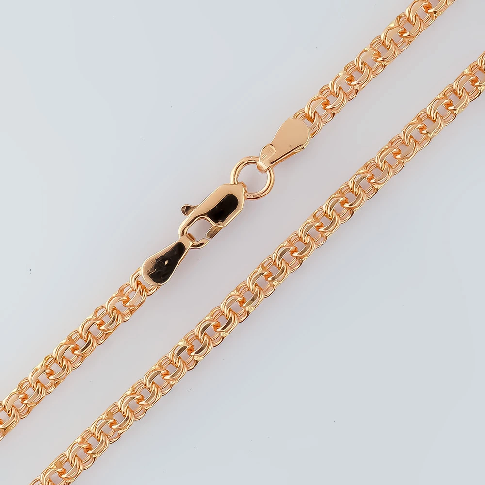 Цепь из красного золота 585 пробы