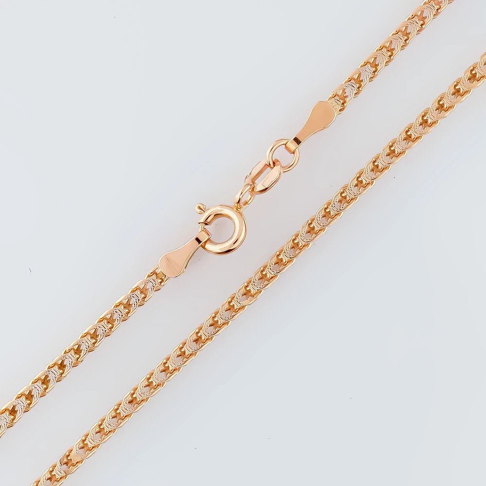 Цепь из красного золота 585 пробы