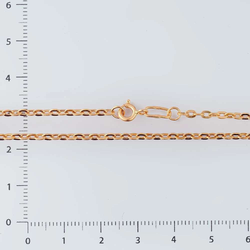 Цепь из красного золота 585 пробы