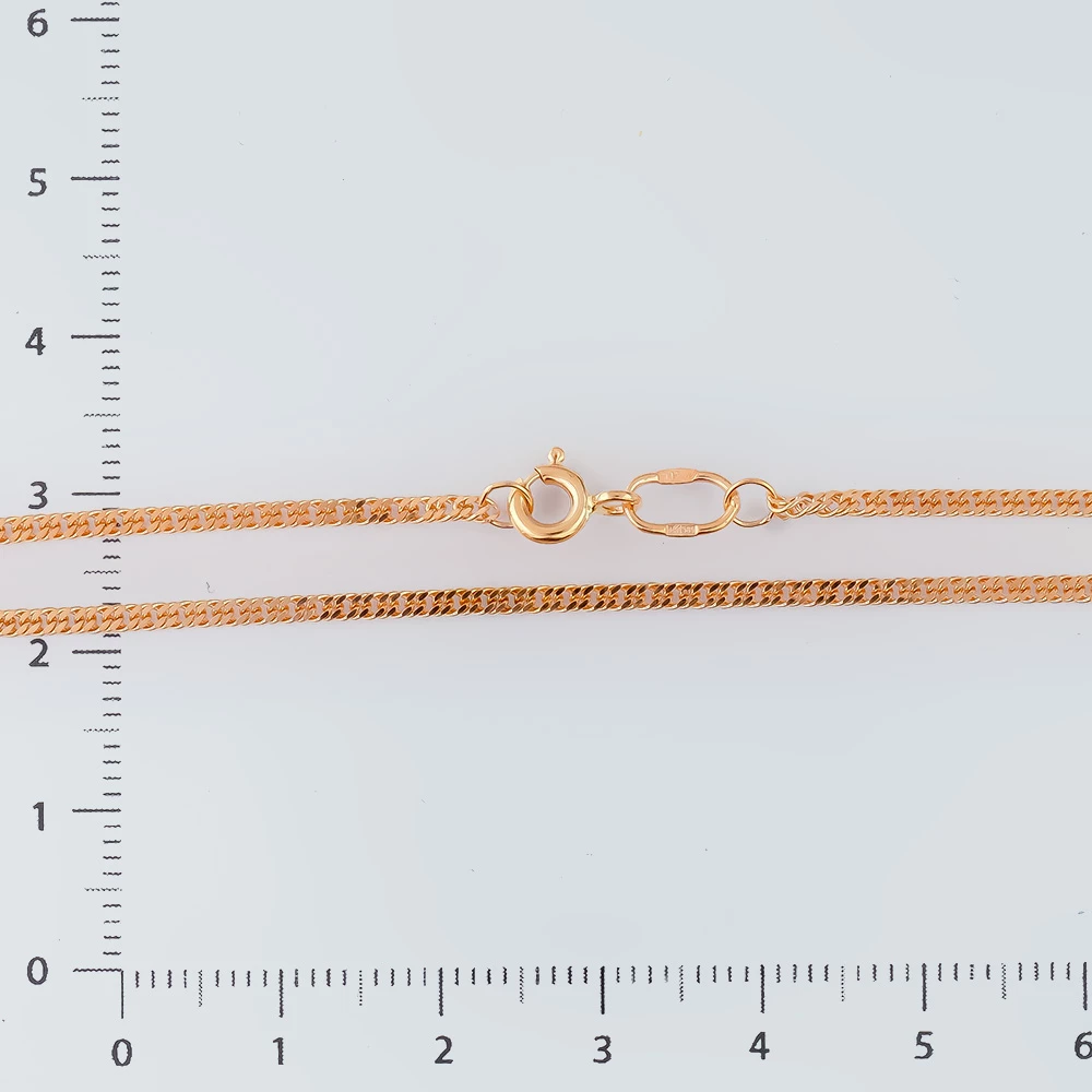 Цепь из красного золота 585 пробы