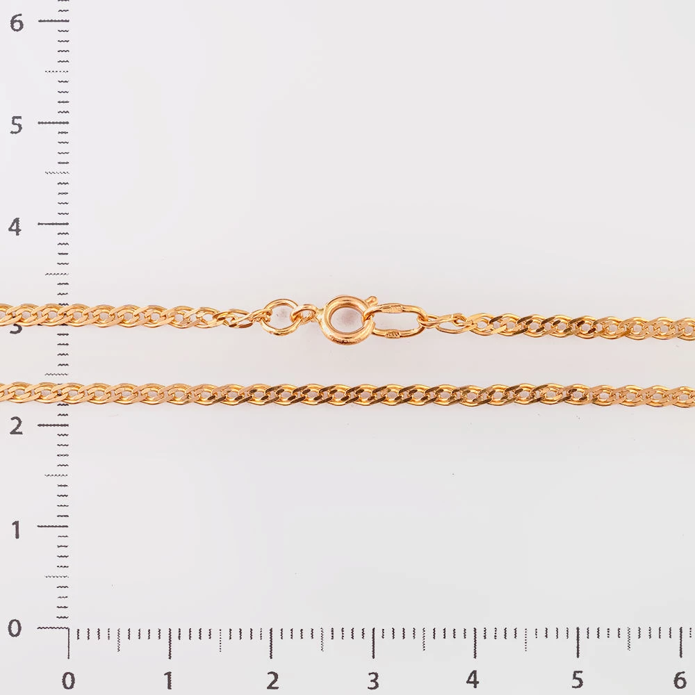 Цепь из красного золота 585 пробы