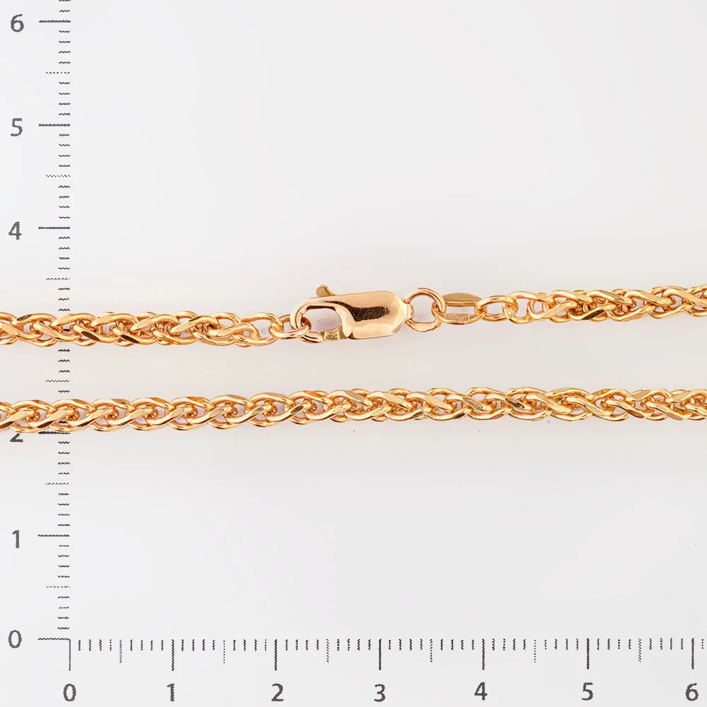 Цепь из красного золота 585 пробы
