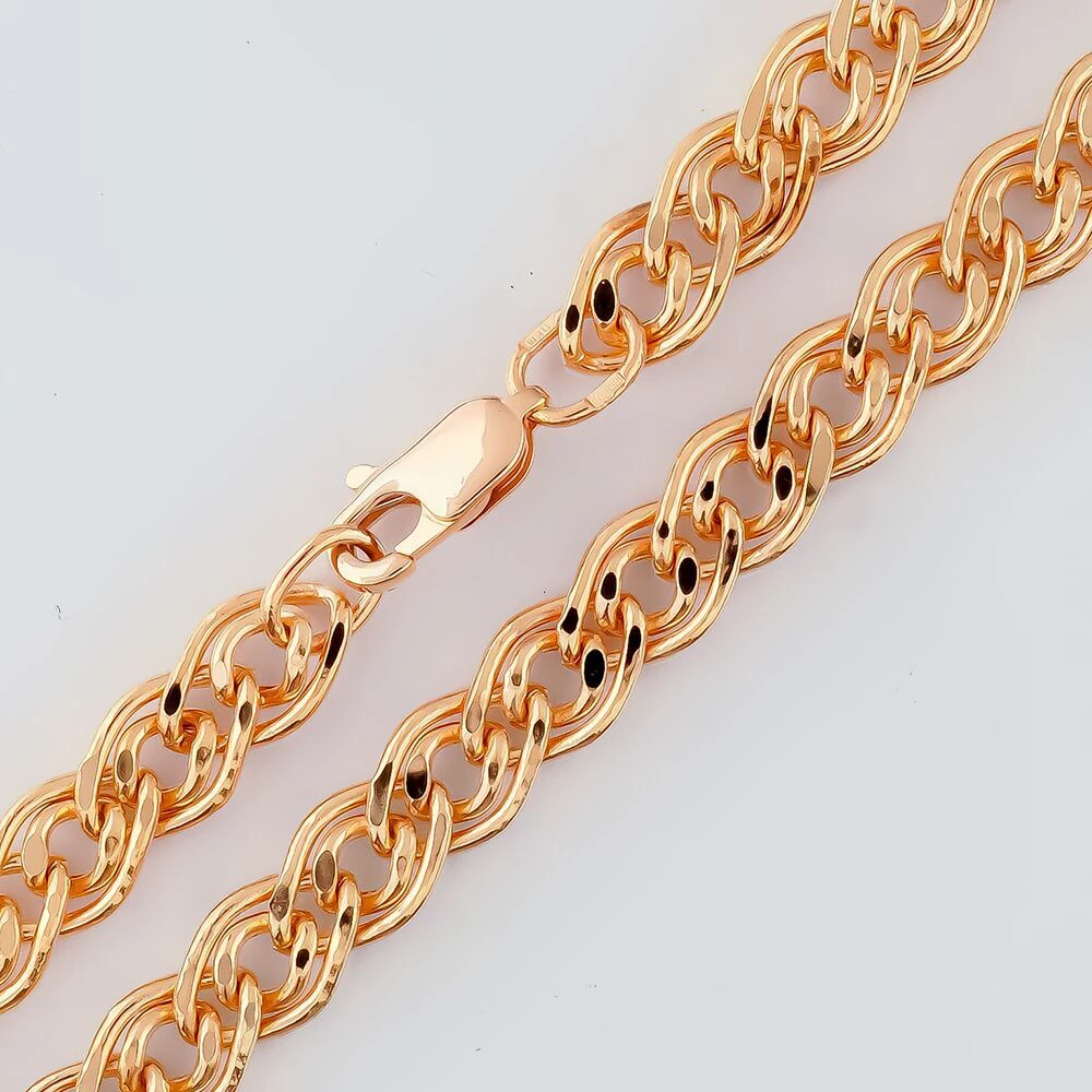 Цепь из красного золота 585 пробы