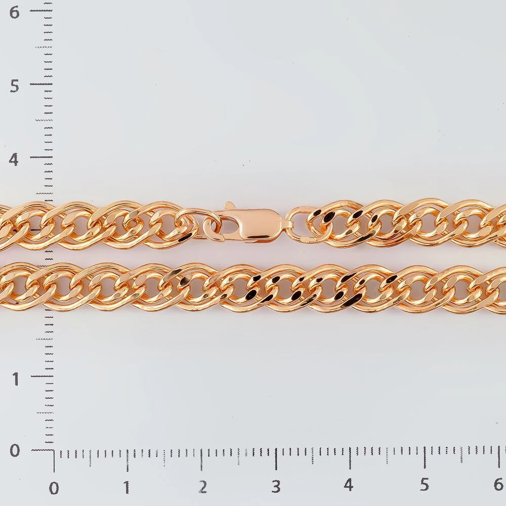 Цепь из красного золота 585 пробы