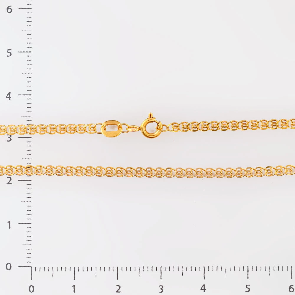 Цепь из желтого золота 585 пробы