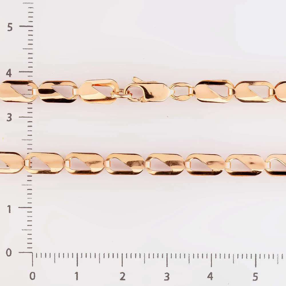 Цепь из красного золота 585 пробы