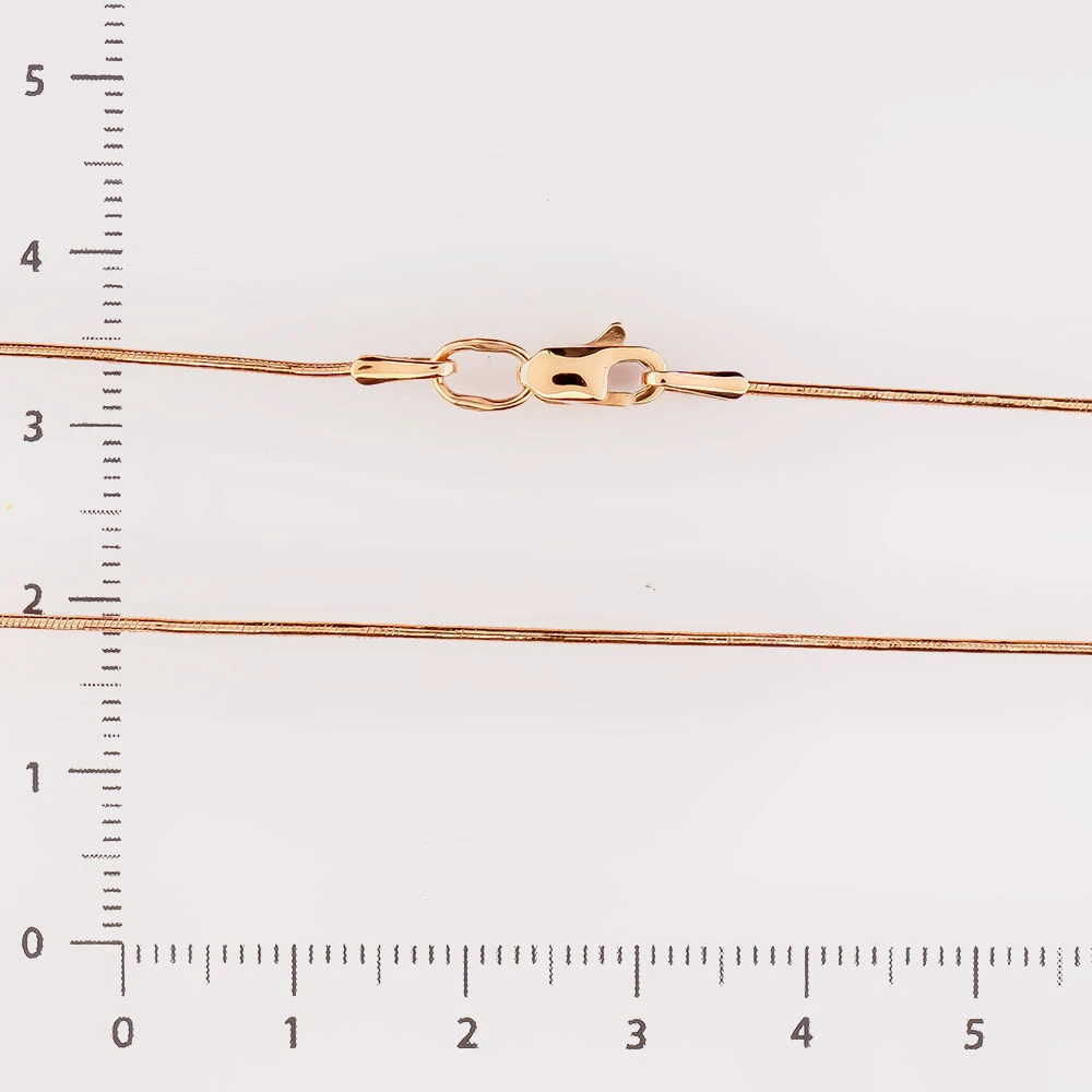 Цепь из красного золота 585 пробы