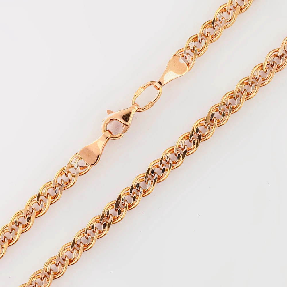 Цепь из красного золота 585 пробы