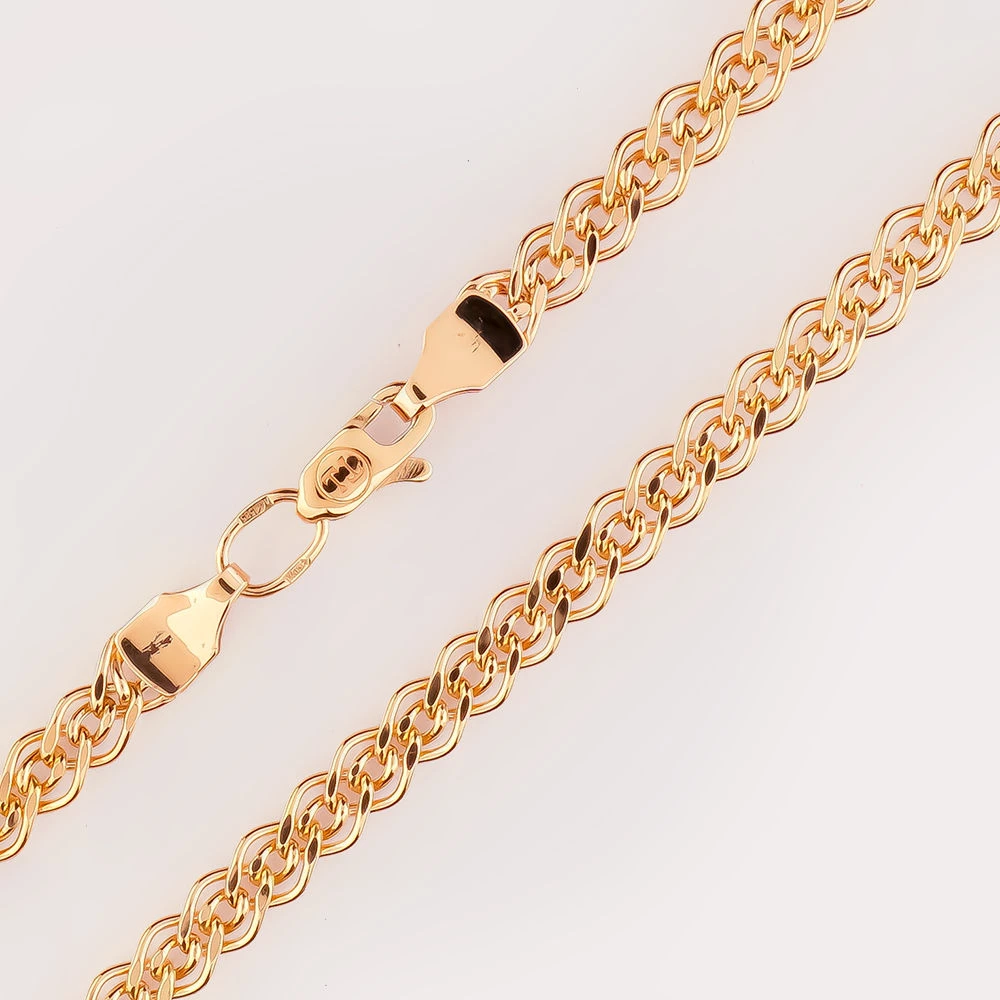 Цепь из красного золота 585 пробы