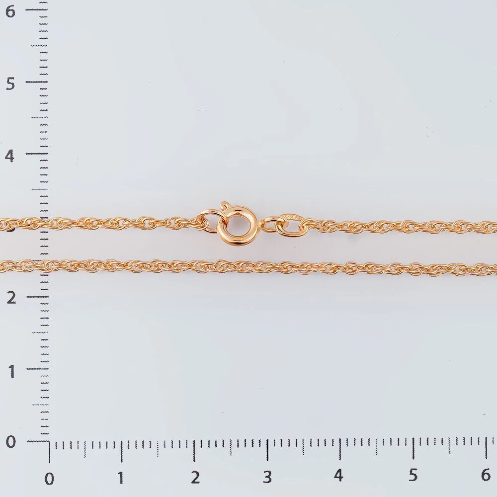 Цепь из красного золота 583 пробы