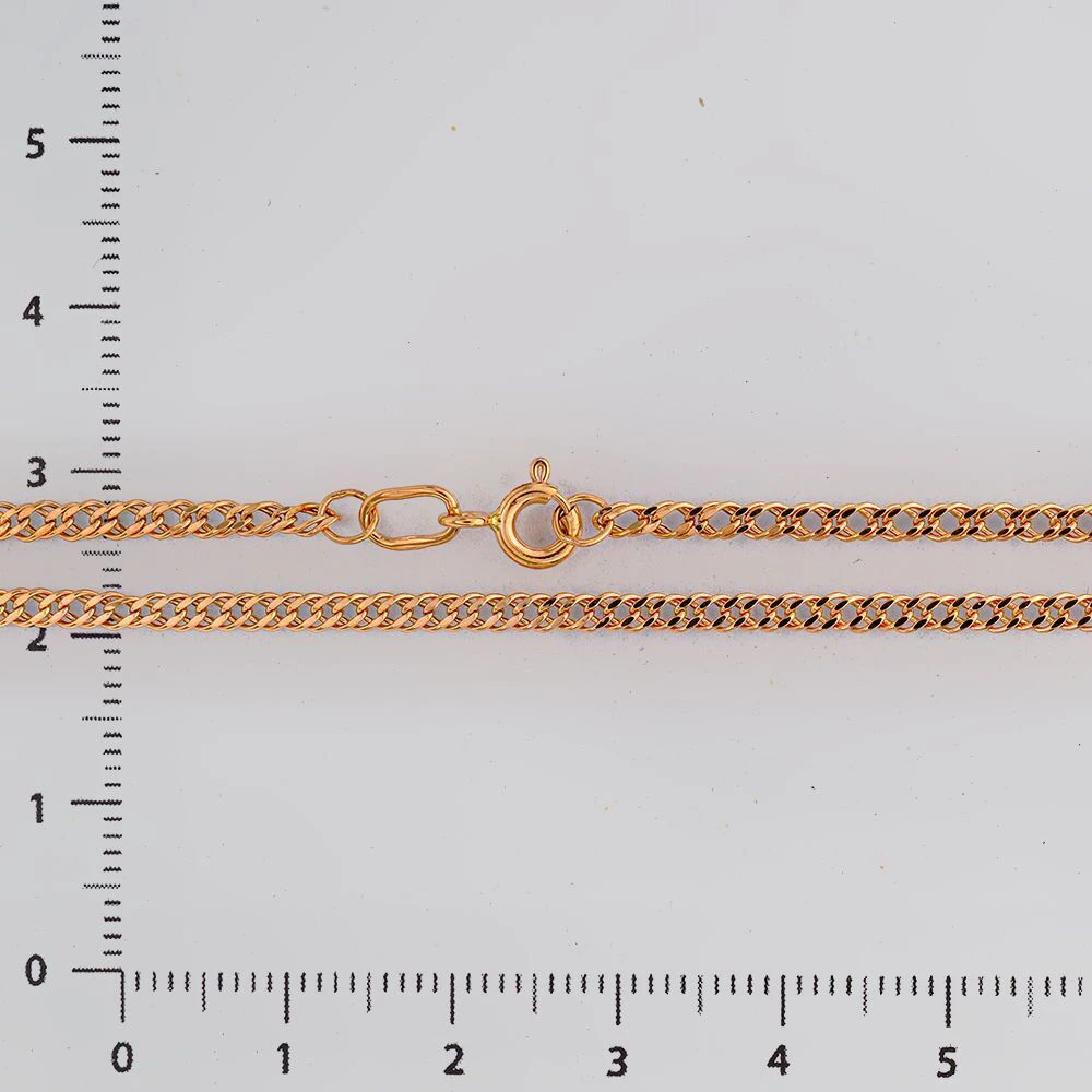 Цепь из красного золота 585 пробы