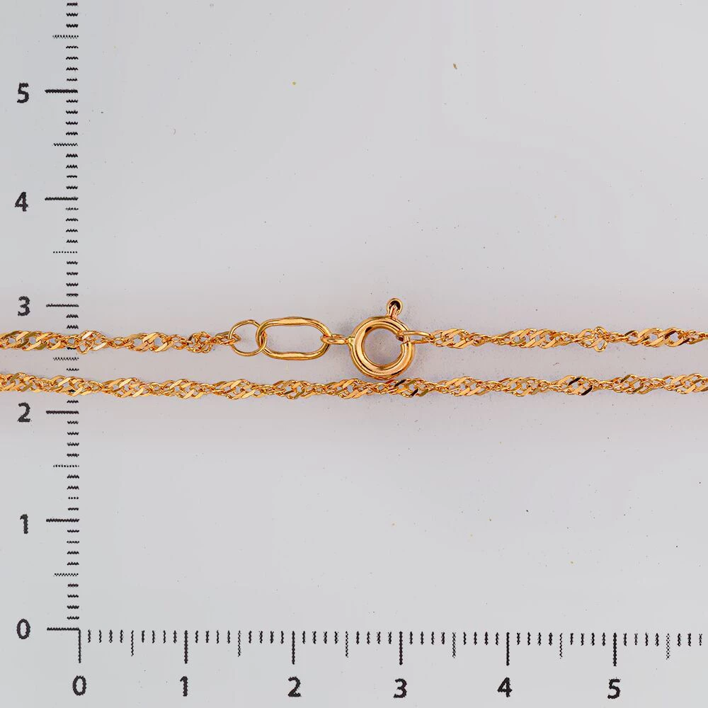 Цепь из красного золота 585 пробы