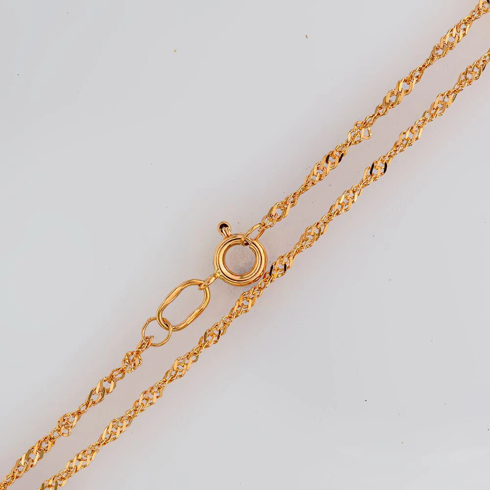 Цепь из красного золота 585 пробы