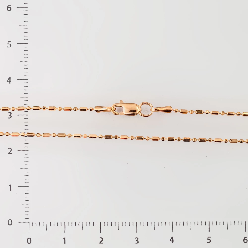 Цепь из красного золота 585 пробы