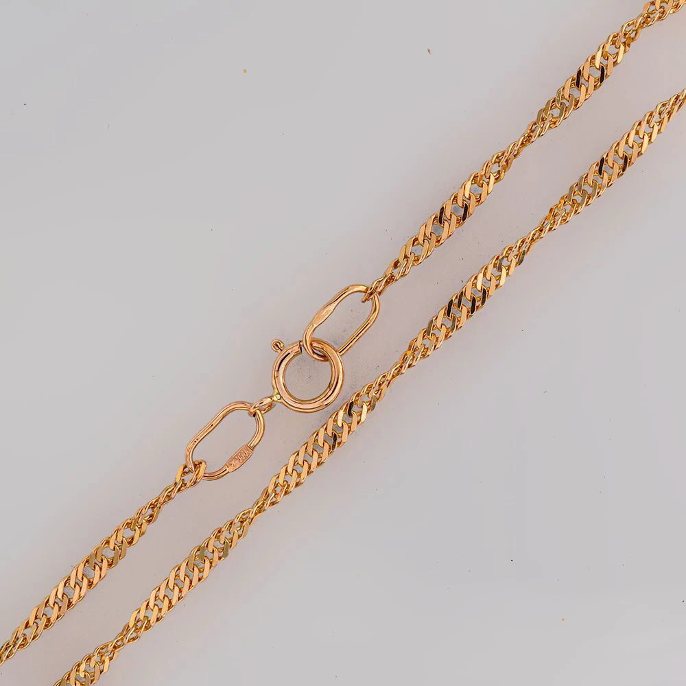 Цепь из красного золота 585 пробы