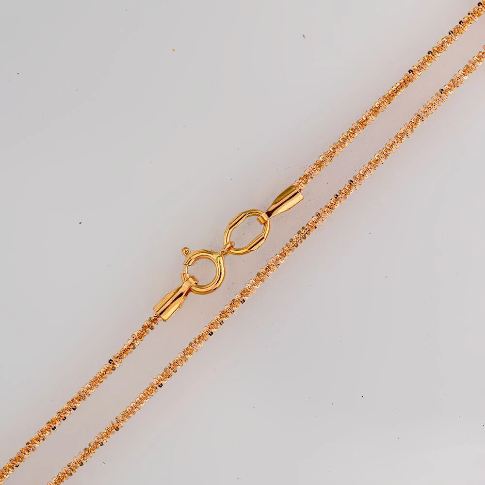 Цепь из красного золота 585 пробы