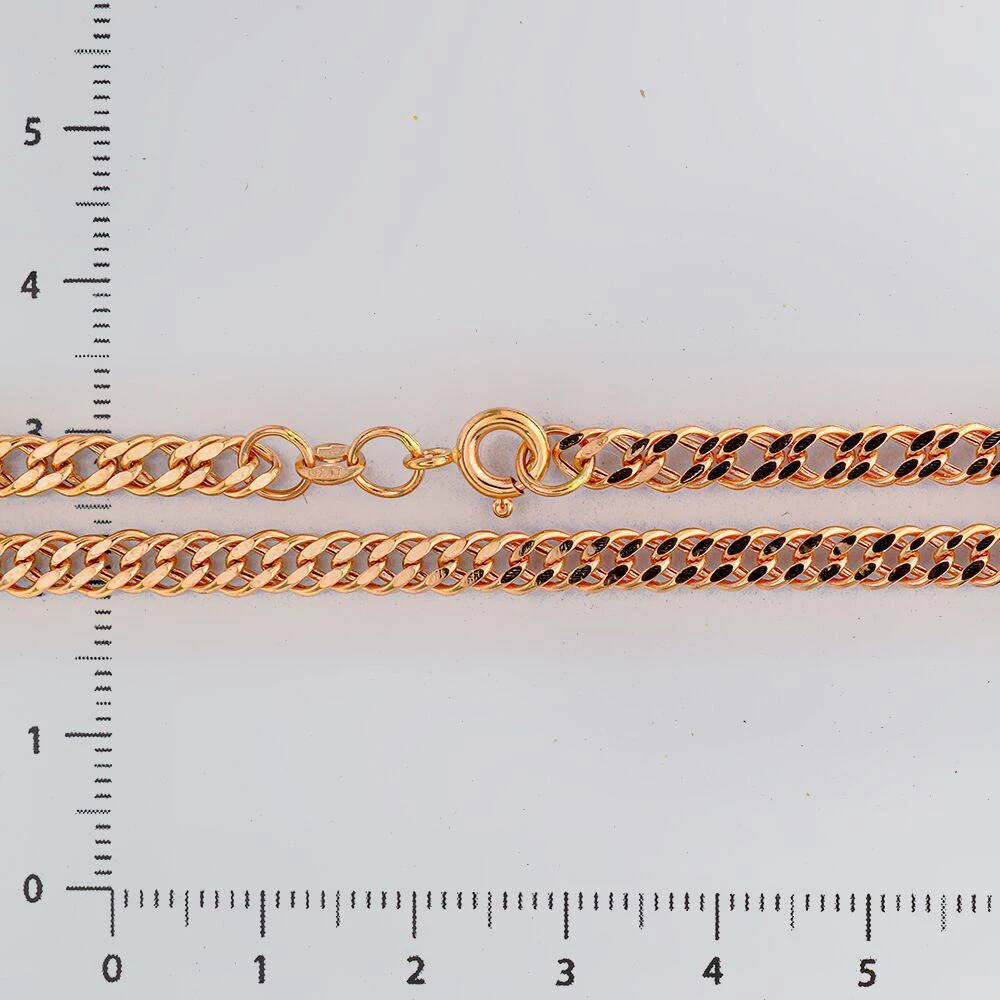 Цепь из красного золота 585 пробы