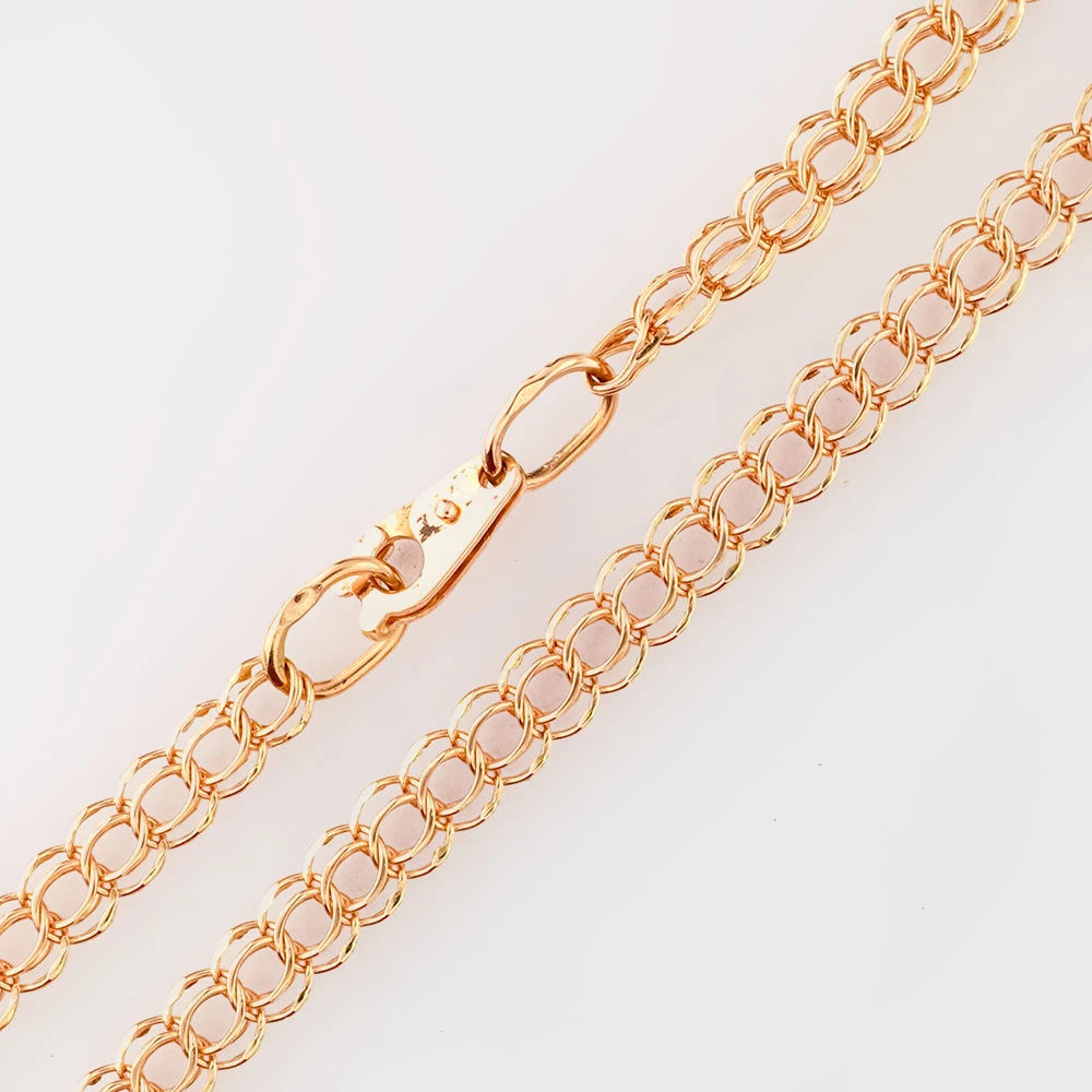 Цепь из красного золота 585 пробы