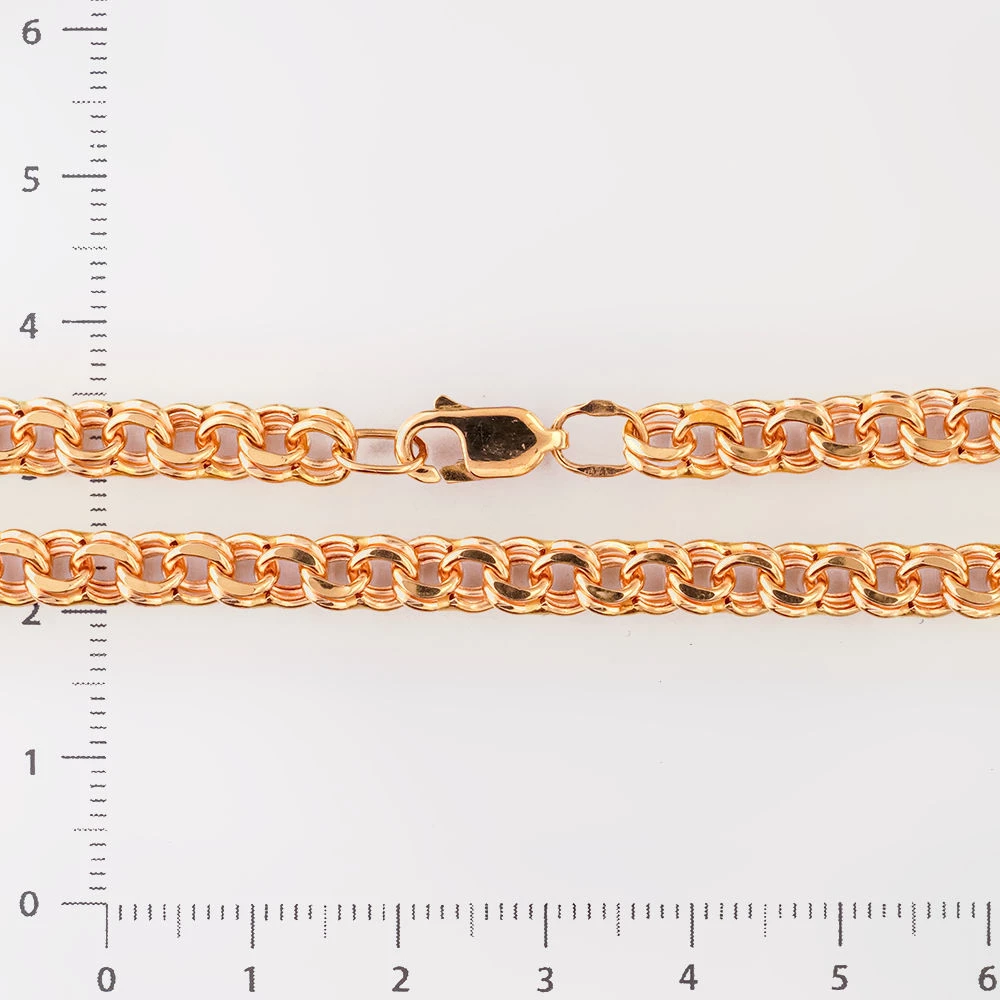 Цепь из красного золота 585 пробы