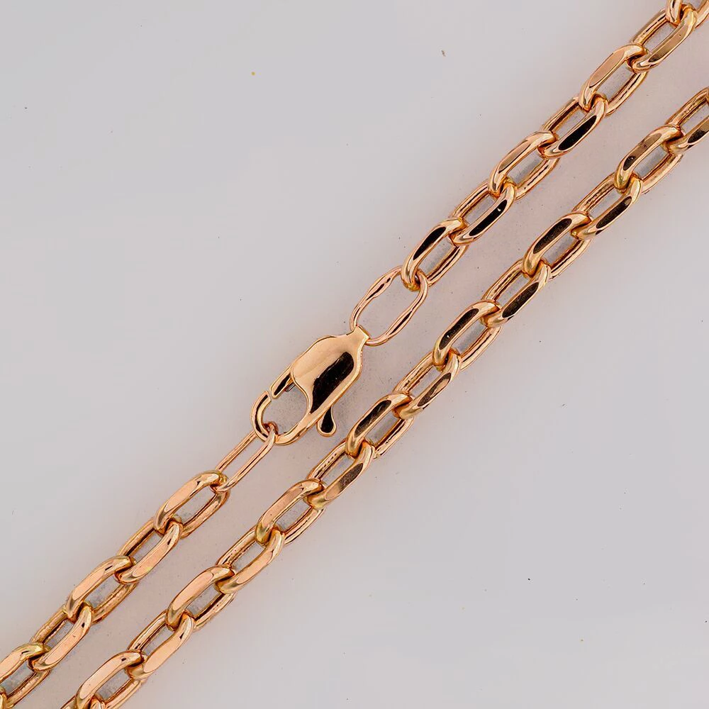 Цепь из красного золота 585 пробы