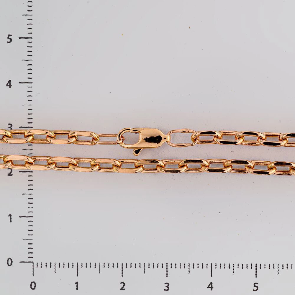 Цепь из красного золота 585 пробы