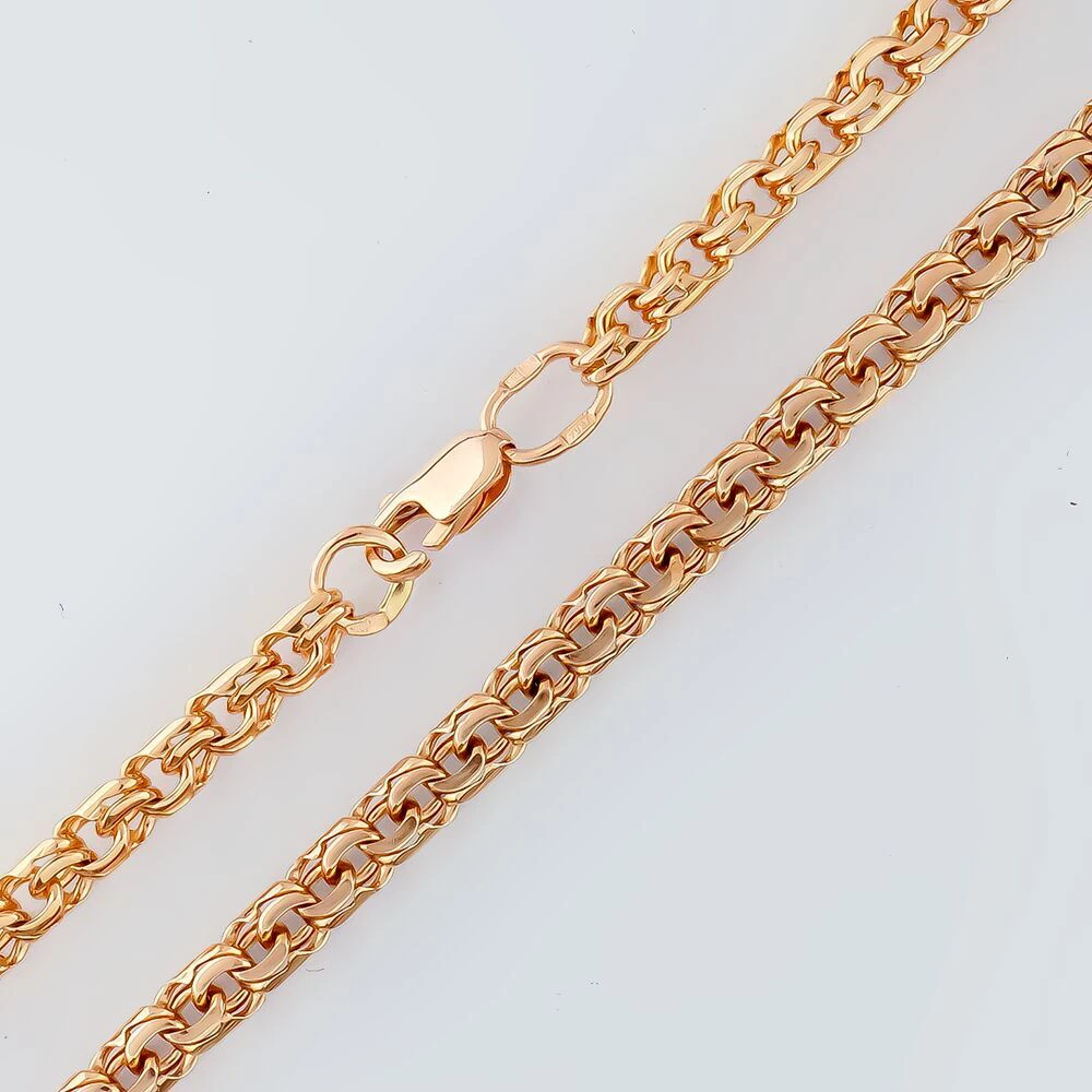 Цепь из красного золота 585 пробы