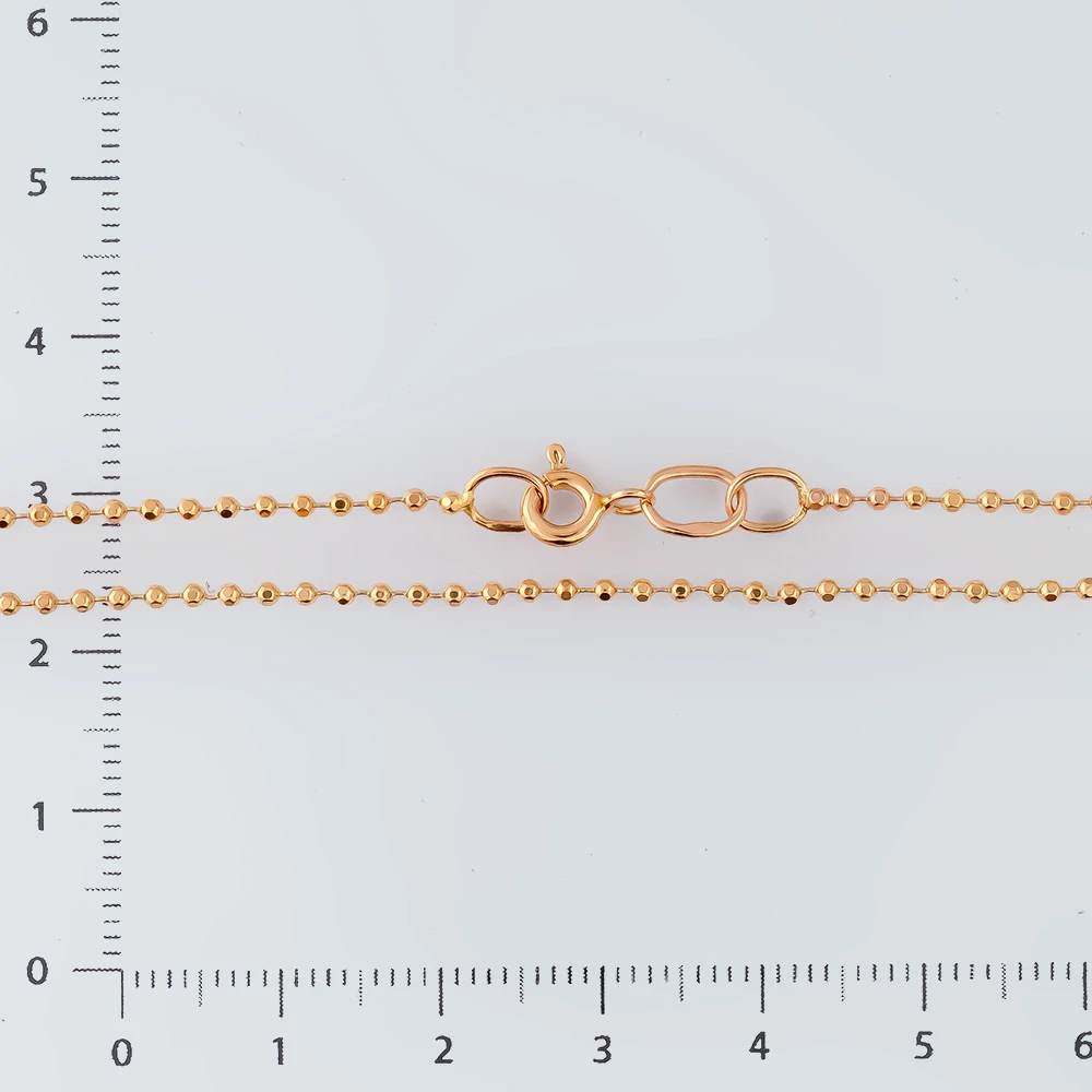 Цепь из красного золота 585 пробы