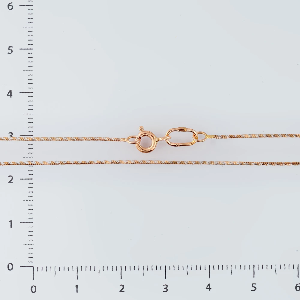 Цепь из красного золота 585 пробы