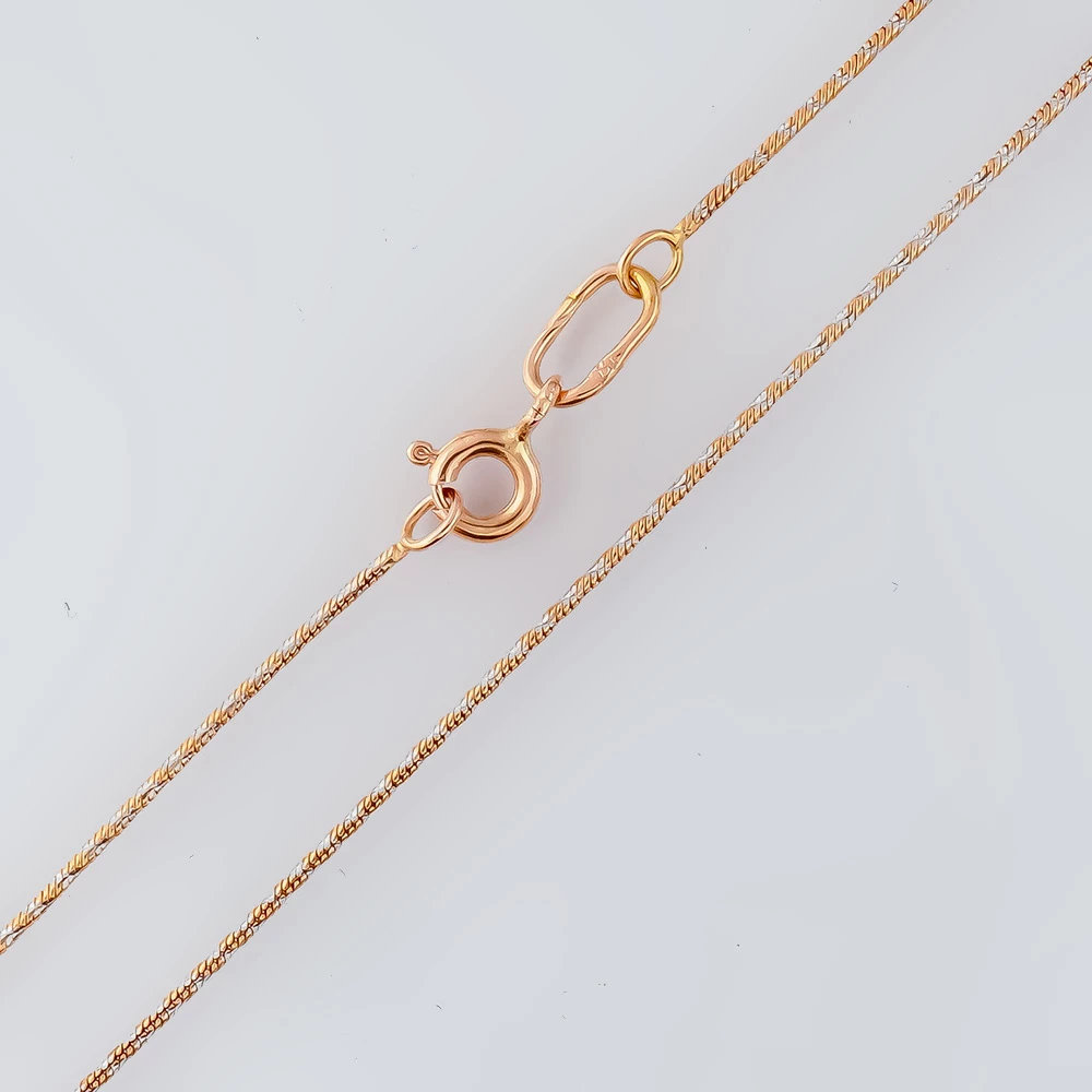 Цепь из красного золота 585 пробы