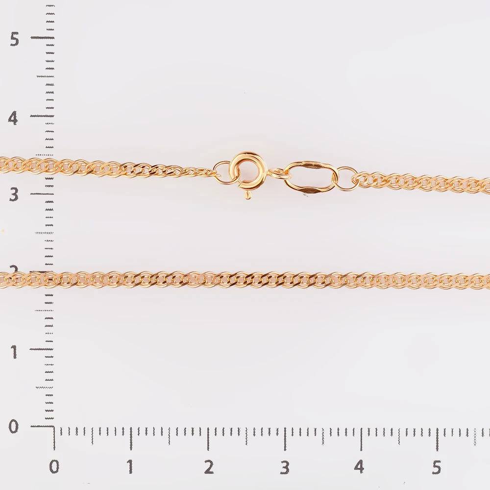 Цепь из красного золота 585 пробы