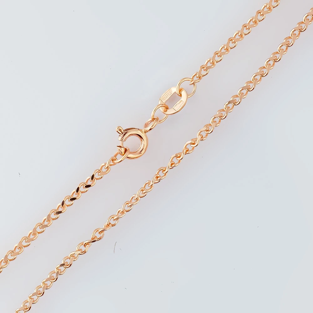 Цепь из красного золота 585 пробы