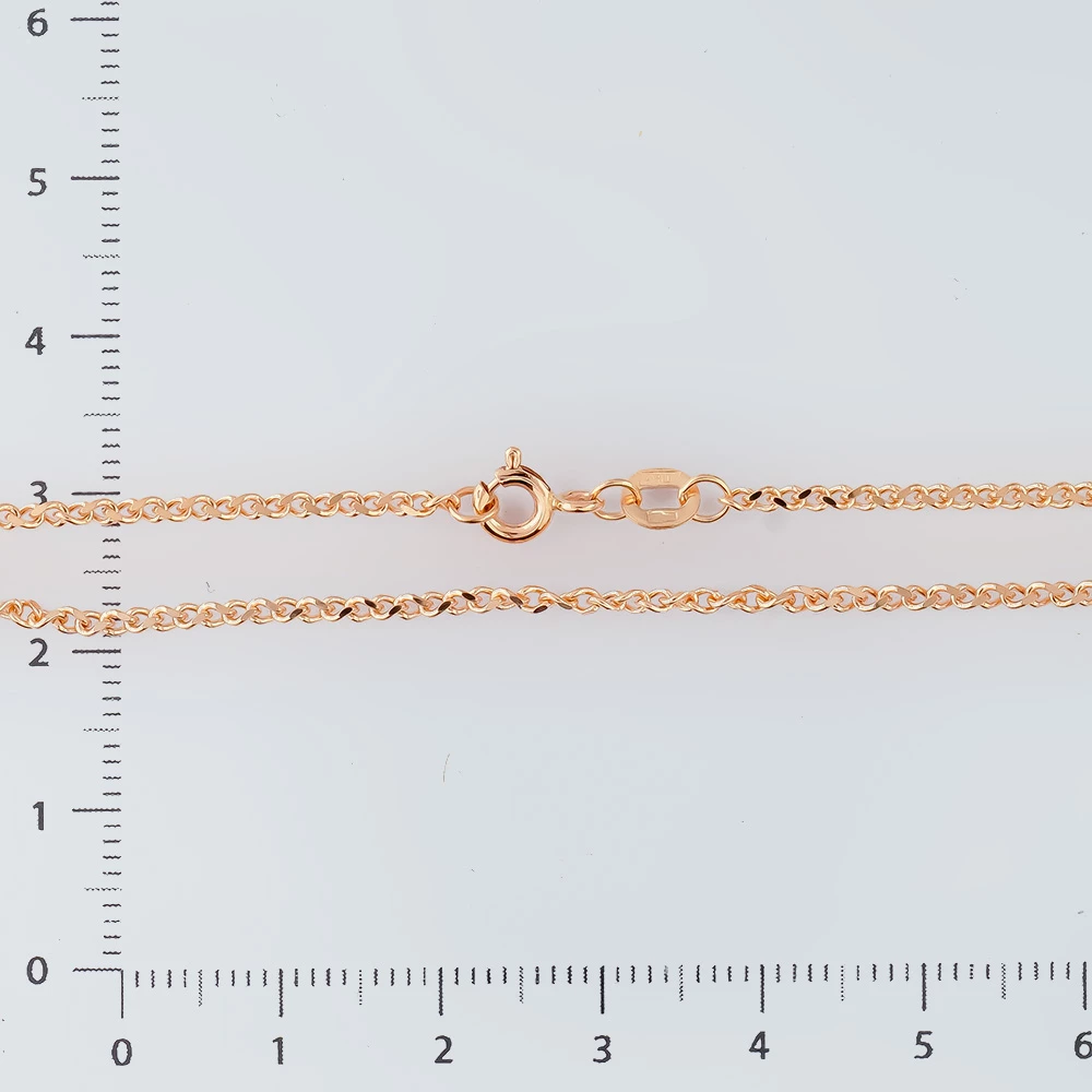 Цепь из красного золота 585 пробы