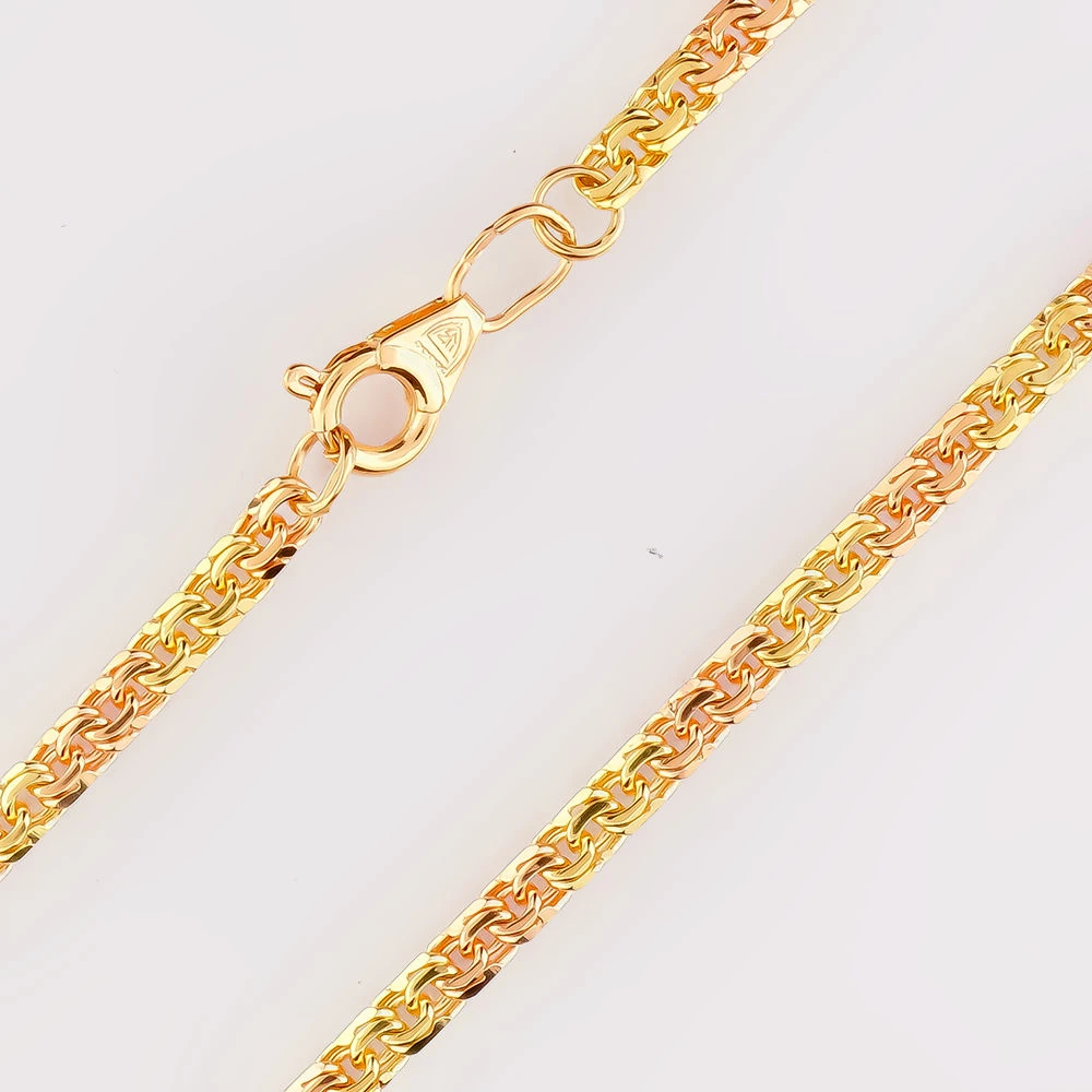 Цепь из красного золота 585 пробы