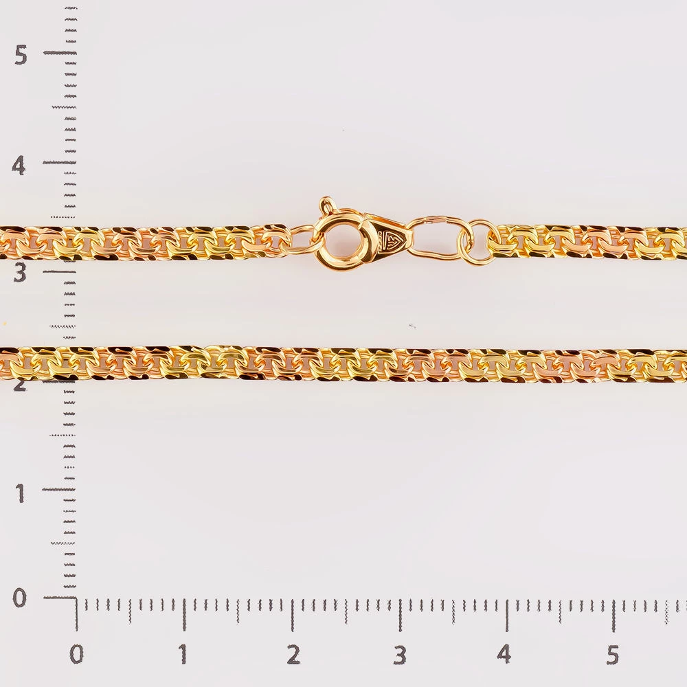 Цепь из красного золота 585 пробы