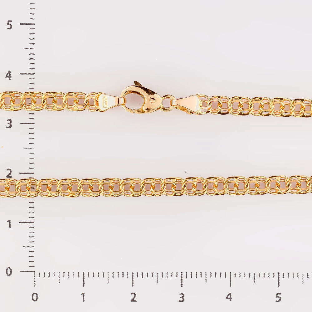 Цепь из красного золота 585 пробы