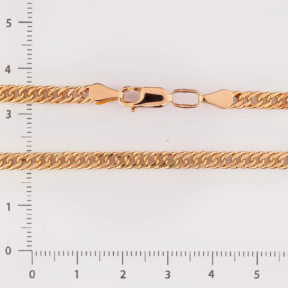 Цепь из красного золота 585 пробы