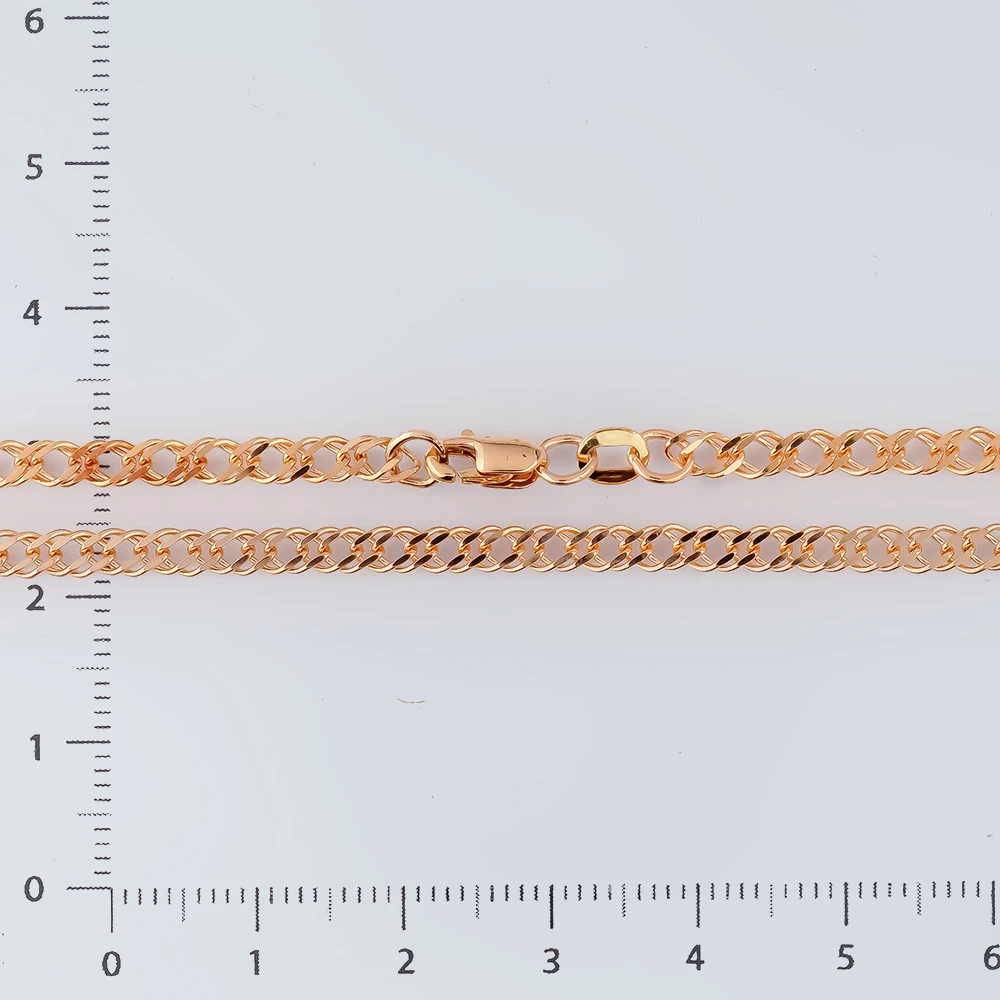 Цепь из красного золота 585 пробы