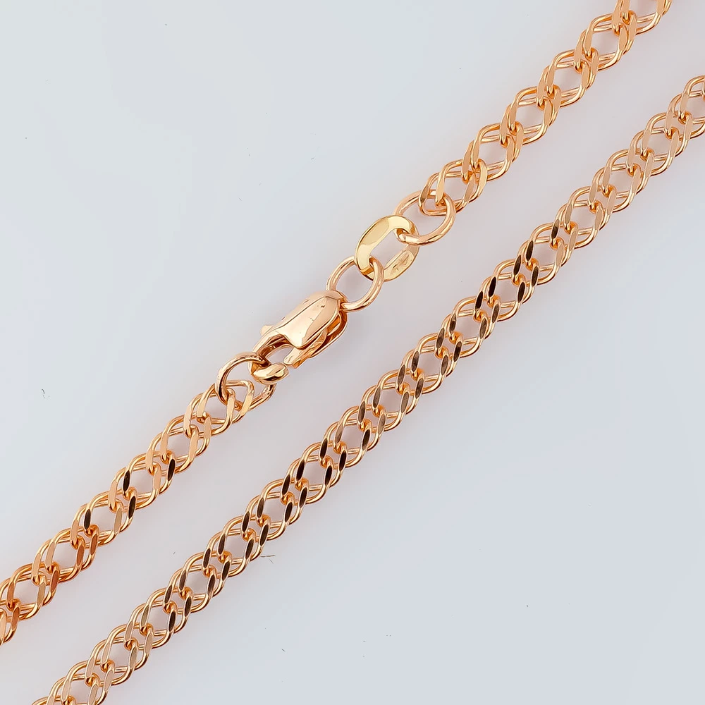 Цепь из красного золота 585 пробы