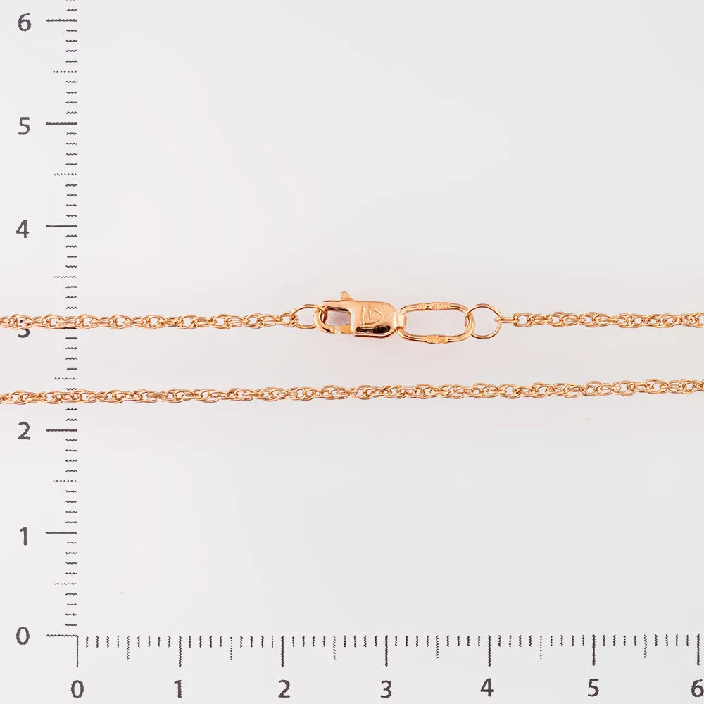 Цепь из красного золота 375 пробы