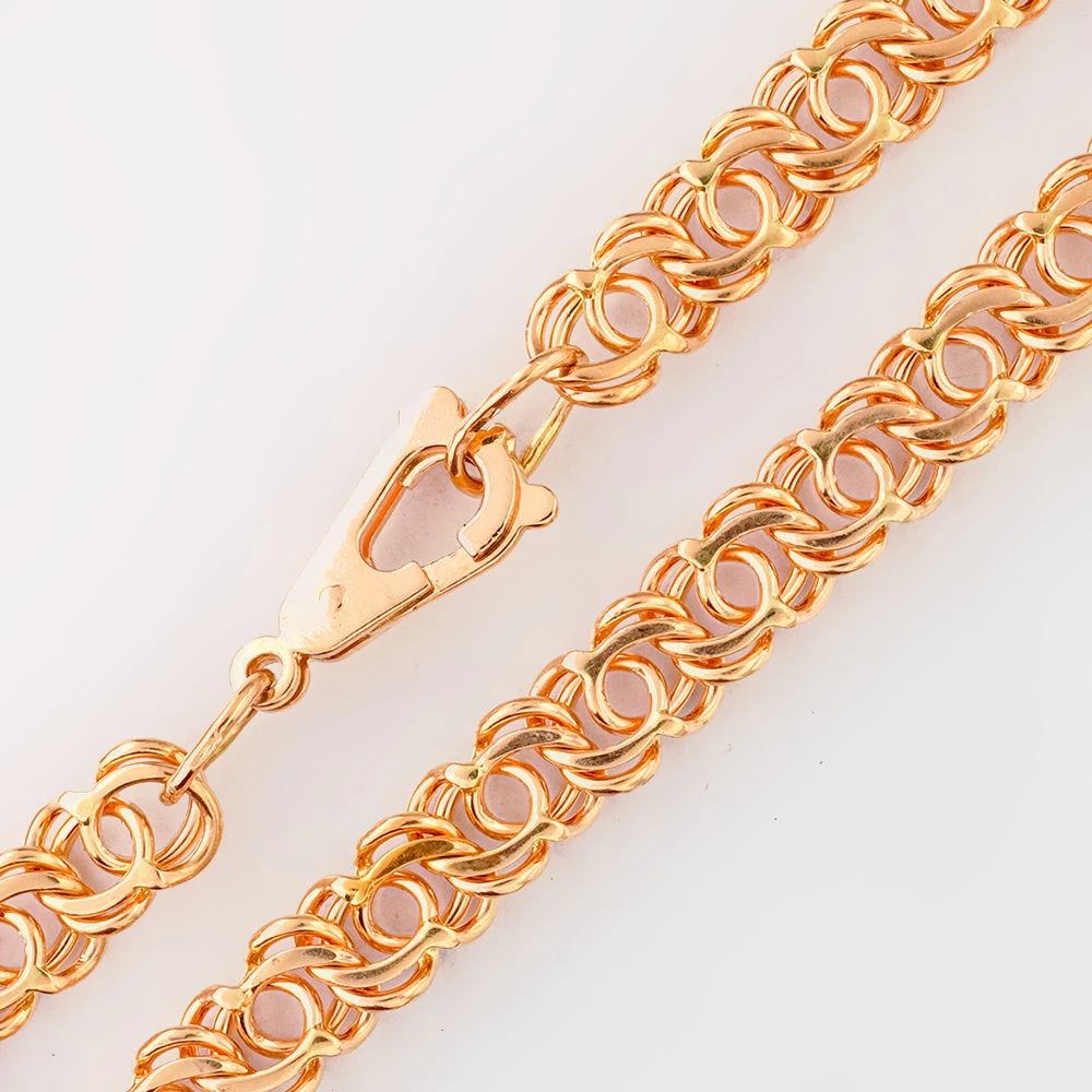 Цепь из красного золота 585 пробы