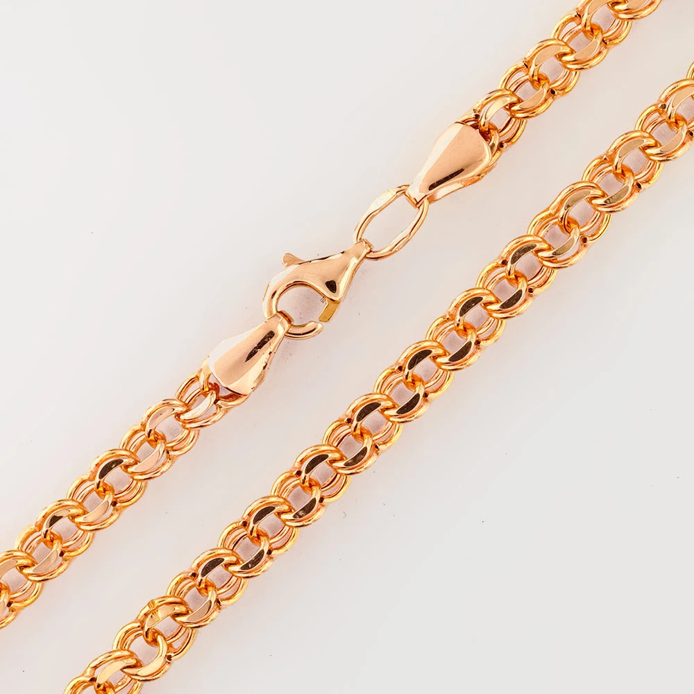 Цепь из красного золота 585 пробы