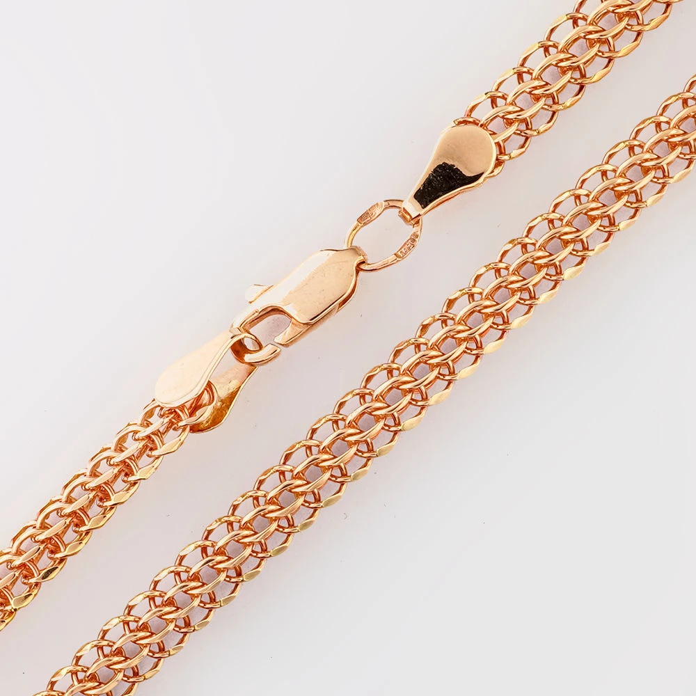 Цепь из красного золота 585 пробы